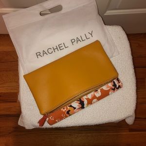 SOLD! Rachel Pally Yellow orange floral clutch bag